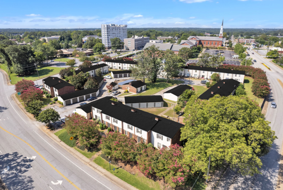 Liberty Square Aerial Rendering